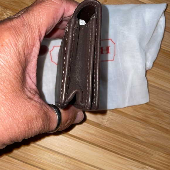 Coach Brown Leather Business Card Wallet NWOT - Picture 4 of 8